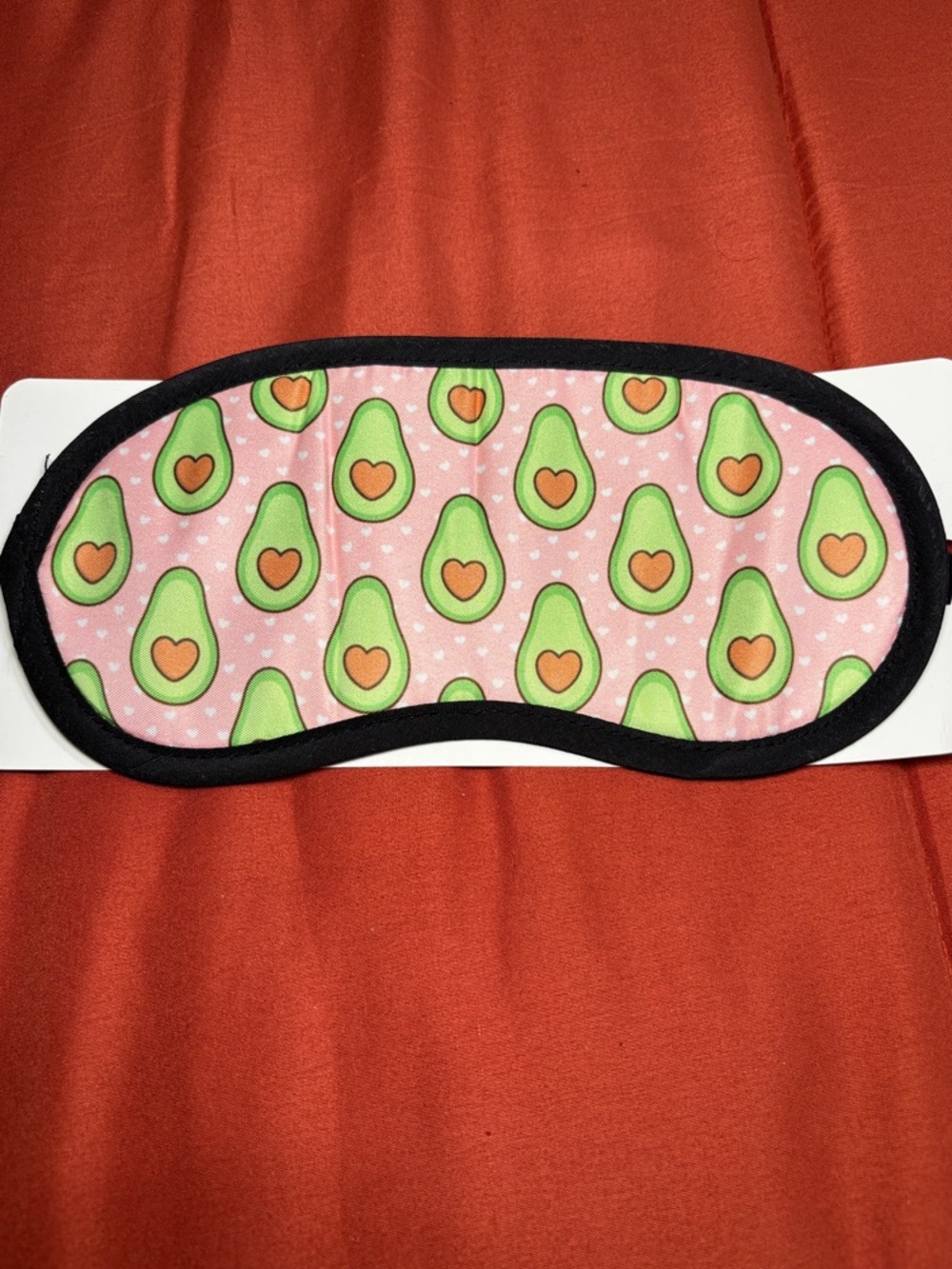 🥳Sale🥳 Pink Avocado Print Sleep Mask – Women Accessories Face Mask